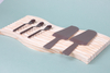 Cuchillos y tenedores de pastel de cumpleaños de PLA biodegradables personalizados-wallis
