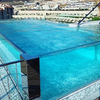 Deflector de piscina flexible acrílico ultratransparente de alta calidad-WallisPlastic