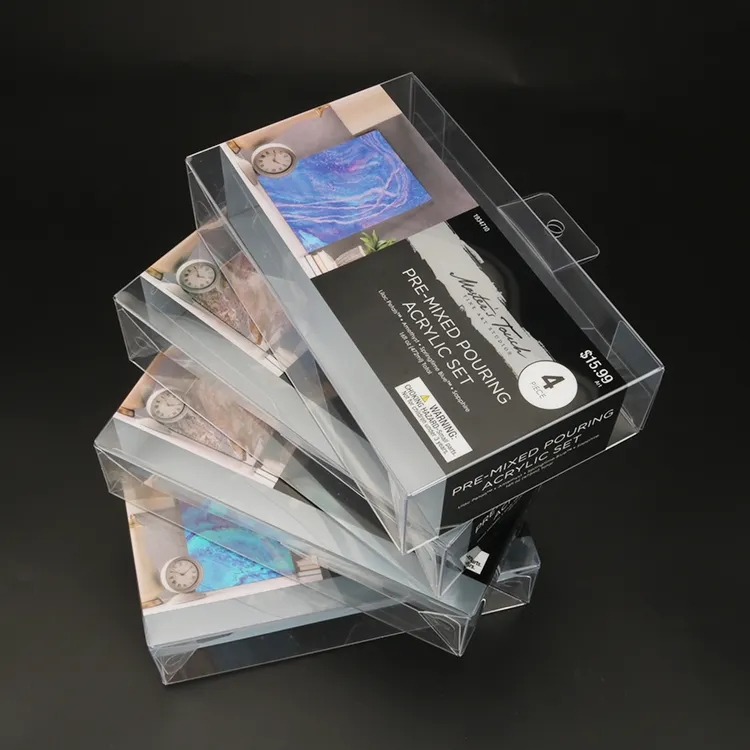 Impresión colorida de láminas de PVC personalizadas para cajas plegables-Wallis