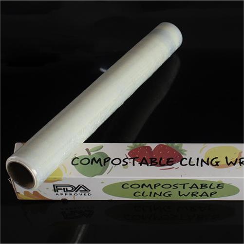 Personalice la película adhesiva para embalaje de PLA biodegradable y compostable-wallis