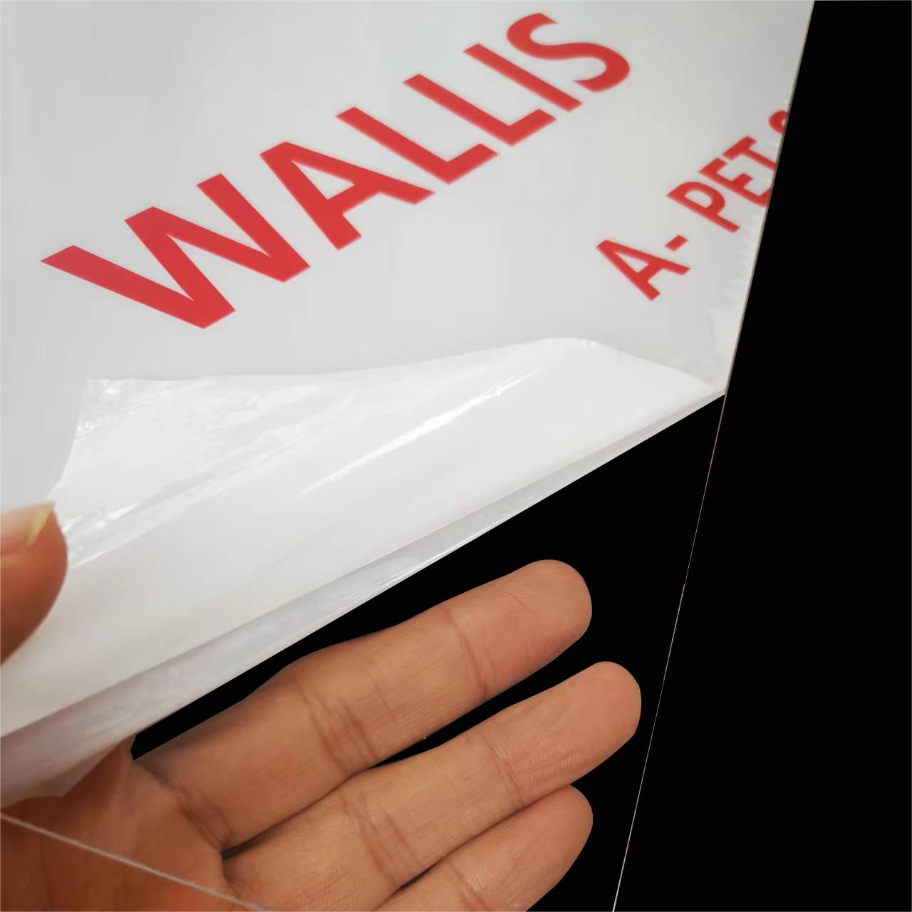 Hoja de PET para embalaje médico de electrónica antiestática para embalaje en blister-Wallis