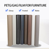 Película PET GAG PETG transparente antirrayas para muebles Film-Wallis