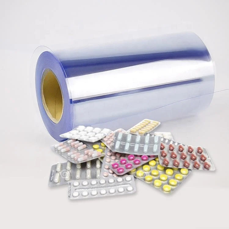 Hoja de película en rollo de PVC de color transparente para Blister-WallisPlastic farmacéutico